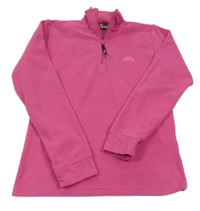 Fuchsiová fleecová funkční mikina Trespass