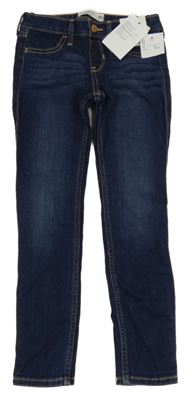 Nové - Tmavomodré džegíny Abercrombie&Fitch