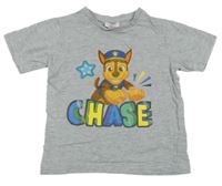 Šedé melírované tričko s Chasem Nickelodeon