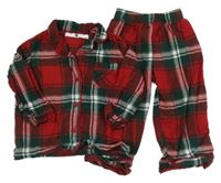 Červeno-zelené kostkované pyžamo V by Very