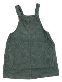 Tmavošedé laclové manšestrové šaty Primark