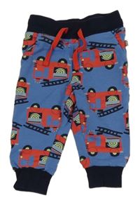 Modro-tmavomodré tepláky s hasiči Liegelind