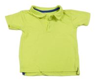 Neonově zelené polo tričko Ergee