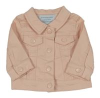 Světlerůžová plátěná bunda s kapsami Primark