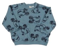 Modrá mikina s Mickeym H&M