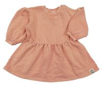 Růžové teplákové šaty H&M