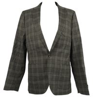 Pánské hnědé kostkované sako River Island vel. 38R 