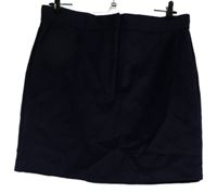 Dámská fialová vlněná sukně M&S