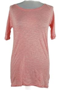 Dámské světlerůžové melírované tričko GAP 