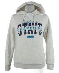 Dámská béžová mikina s nápisem a kapucí Primark 