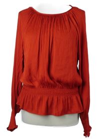 Dámská červená peplum halenka H&M