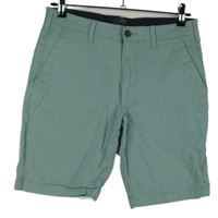 Pánské světlemodré plátěné chino kraťasy M&S vel. 30