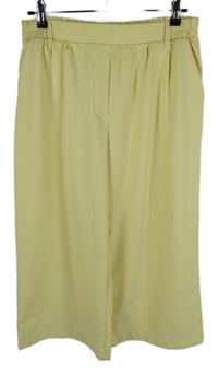 Dámské žluté culottes kalhoty vel. 157