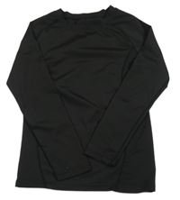 Černé sportovní triko