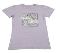 Fialové tričko s potiskem Regatta