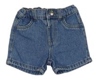 Modré riflové kraťasy KIABI