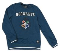 Petrolejová mikina s erbem Harry Potter C&A