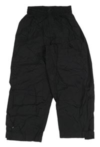 Černé nepromokavé funkční kalhoty Mountain Warehouse