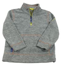 Šedá melírovaná fleecová funkční mikina Regatta