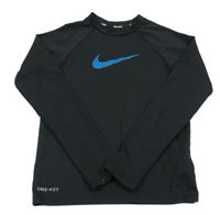 Černé funkční triko Nike
