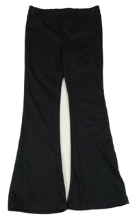 Černé flare kalhoty