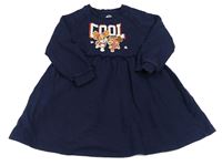 Tmavomodré teplákové šaty s Paw Patrol Nickelodeon