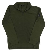 Khaki svetr s rolákem George 