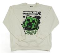 Bílá mikina Minecraft