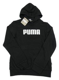 Nové - Černá mikina s logem a kapucí PUMA