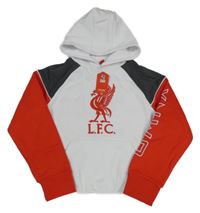 Nové - Bílo-červeno-šedá fotbalová cro mikina L.F.C. Primark