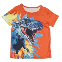 Červené tričko s dinosaurem 