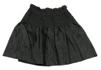 Černá potažená sukně ZARA