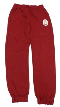 Tmavočervené tepláky s potiskem LC WaIKIKI