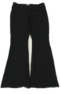 Černé flare teplákové kalhoty ONLY