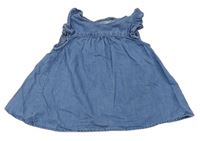 Modré lehké riflové šaty H&M