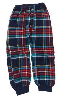 Barevné kostkované pyžamové kalhoty zn. Primark