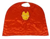 Kostým - Červený saténový plášť s Iron Manem