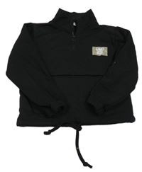 Černá mikina s nášivkou