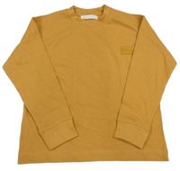 Hnědá mikina s nášivkou Zara