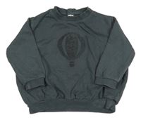 Tmavošedá oversize mikina s balónem Mamas&Papas