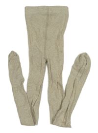 Béžové melírované punčocháče H&M