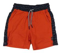 Červené teplákové kraťasy s šusťákem Mayoral