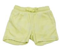 Žluté froté kraťasy s palmami Kiki&Koko