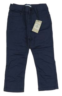 Nové - tmavomodré skinny kalhoty Primark