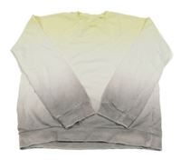 Žluto-bílo-šedá mikina C&A