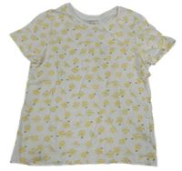 Bílé tričko s citrony Primark