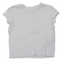 Bílé crop tričko H&M