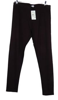 Dámské vínové legíny Primark 