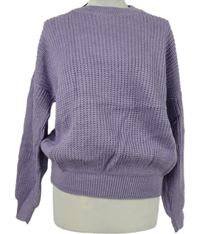 Nové - Dámský lila svetr 