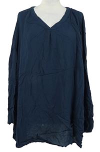 Dámská tmavomodrá halenka Maxi Blue vel. 54